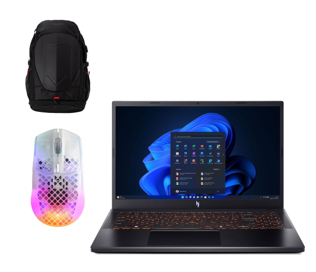 Acer Nitro V15 Ryzen 7-7445HS/16GB/512/Win11 RTX4050 165Hz Zestaw - 1571987 - zdjęcie